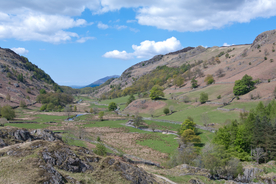中世纪田园风景摄影图