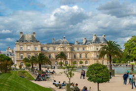 中世纪田园风景摄影图