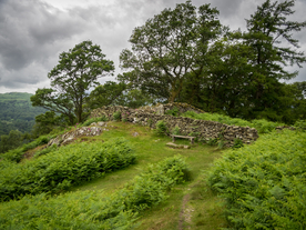 中世纪田园风景摄影图