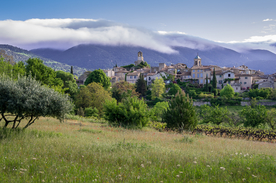 中世纪田园风景摄影图