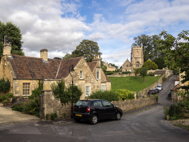 中世纪田园风景摄影图