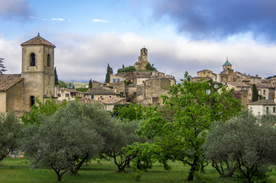 中世纪田园风景摄影图