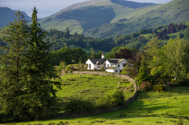 中世纪田园风景图