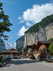 中世纪田园风景图