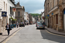 中世纪田园风景图