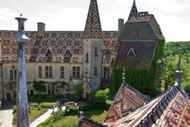 中世纪田园风景图