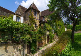 中世纪田园风景图