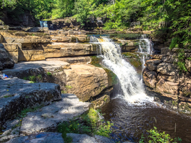 中世纪田园风景图