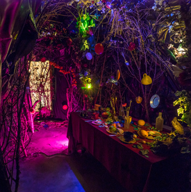 中世纪田园风景图