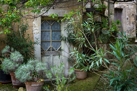 中世纪田园风景图