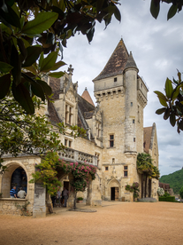 中世纪田园风景图