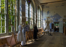 中世纪田园风景图