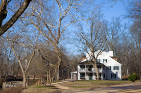 中世纪田园风景图