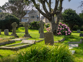 中世纪田园风景图