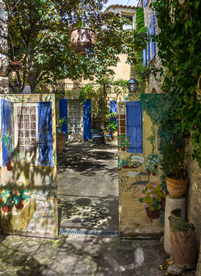 中世纪田园风景图