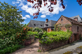 中世纪田园风景图