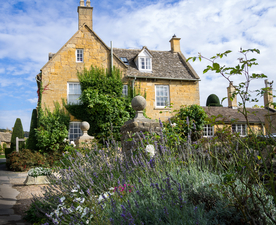 中世纪田园风景图