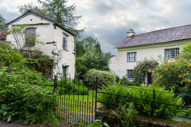 中世纪田园风景图