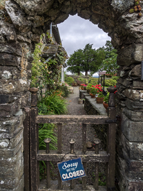 中世纪田园风景图