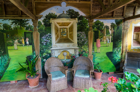 中世纪田园风景图