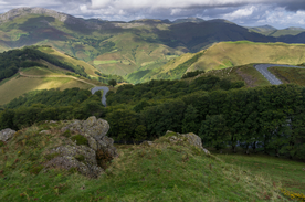 中世纪田园风景图