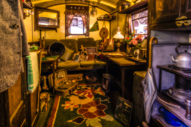 中世纪田园风景图