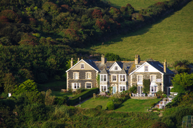 中世纪田园风景图