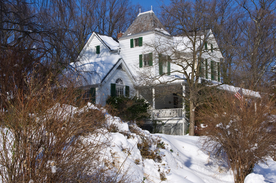 中世纪田园风景图