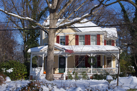 中世纪田园风景图