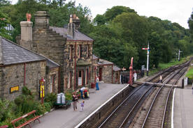 中世纪田园风景图