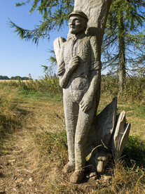 中世纪田园风景图