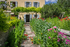 中世纪田园风景图