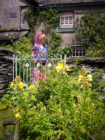 中世纪田园风景图