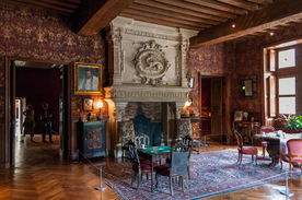 中世纪田园风景图