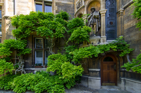 中世纪田园风景图