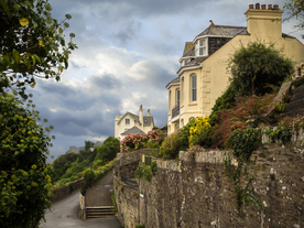中世纪田园风景图