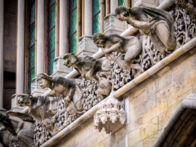 中世纪田园风景图