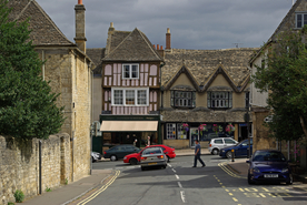 中世纪田园风景图