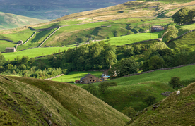 中世纪田园风景摄影