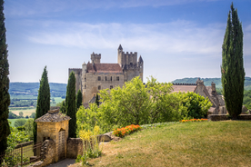 中世纪田园风景图