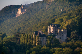中世纪田园风景图