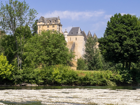 中世纪田园风景图
