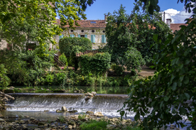 中世纪田园风景图