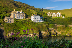 中世纪田园风景图