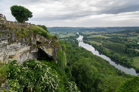 中世纪田园风景图