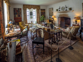 中世纪田园风景图