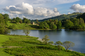 中世纪田园风景图