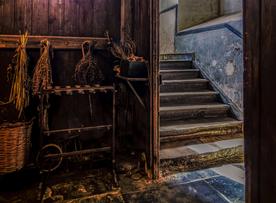 中世纪田园风景图