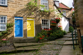 中世纪田园风景图