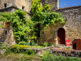 中世纪田园风景图